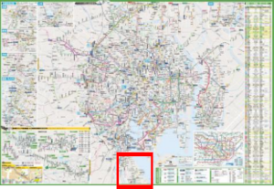 画像：全体路線図修正該当部分1