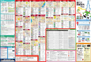 画像：バスのりば図修正該当部分