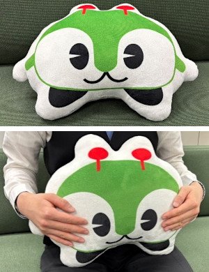 画像:みんくるダイカットクッション