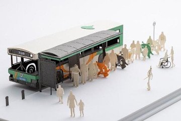 画像:テラダモケイ 都営交通編 都営バス