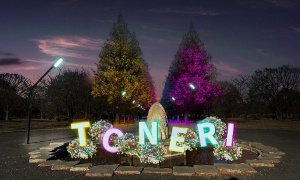 画像:噴水周辺(「百花のはじまり」)