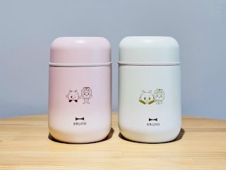 画像：「みんくる」&「とあらん」スプーン付きスープジャー