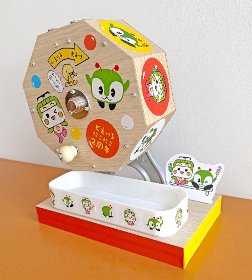 画像：デコレーションしたくじ引きの画像