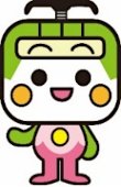 画像：東京さくらトラム（都電荒川線）マスコットキャラクター「とあらん」