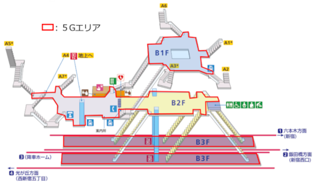 画像：サービスのご利用可能エリア