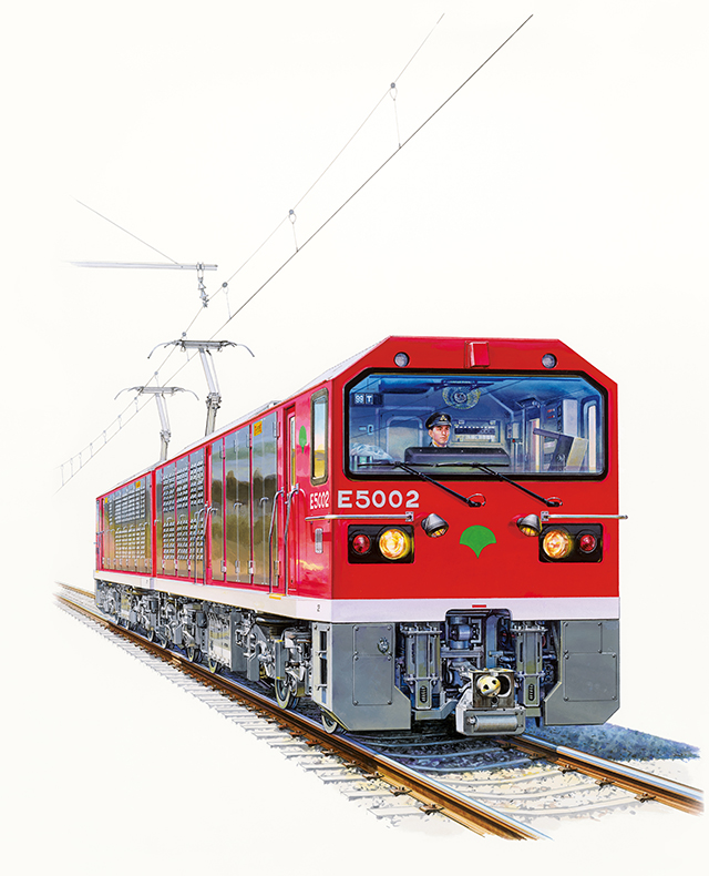 電気機関車　E5000形