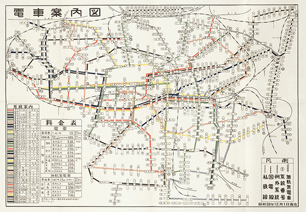 電車案内図