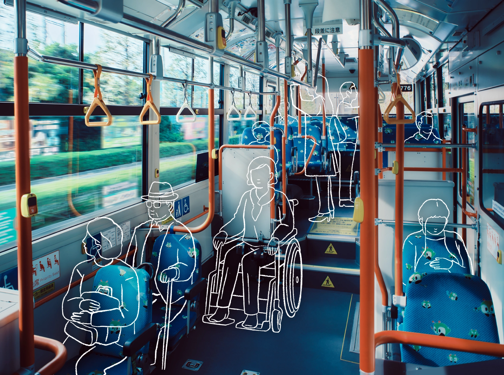 写真: PROJECT TOEI 066 誰もが心地よく移動できるバス