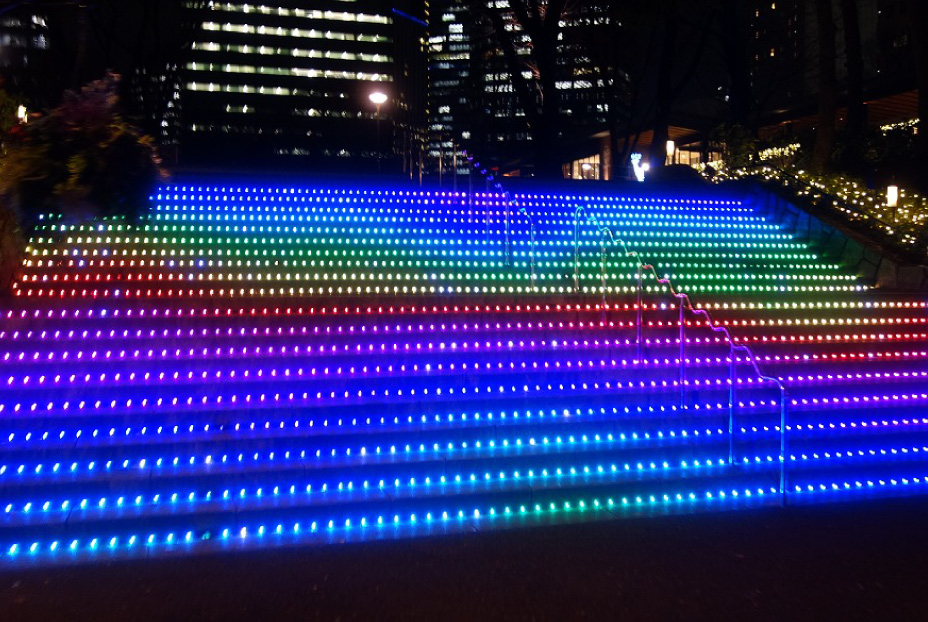 新宿中央公園イルミネーション