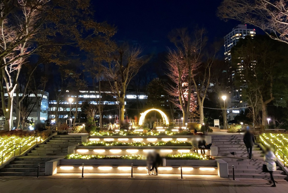 新宿中央公園イルミネーション