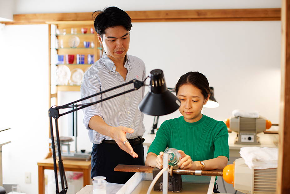 創吉　切子体験教室