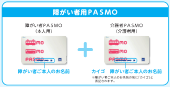 障がい者用PASMO