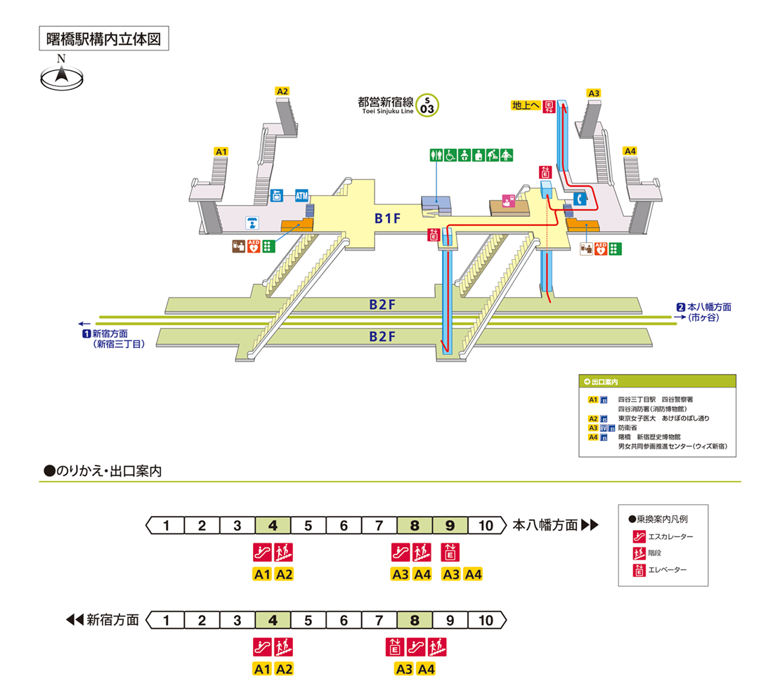 新 山口 駅 構内地 女