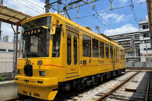 画像：8500形ロングシート車（8501）外観