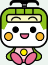 画像：座っているとあらん