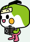 画像：カメラを抱えたとあらん